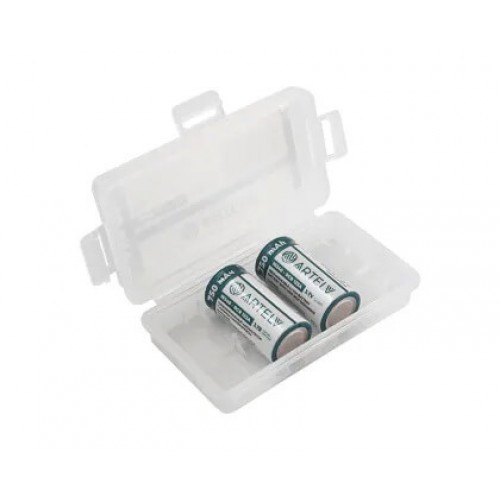 Аккумуляторные батареи RCR123 ARTELV 3.7V Li-Ion 750 mAh в Казани