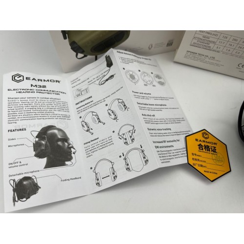 EARMOR M32 активные тактические наушники в Казани