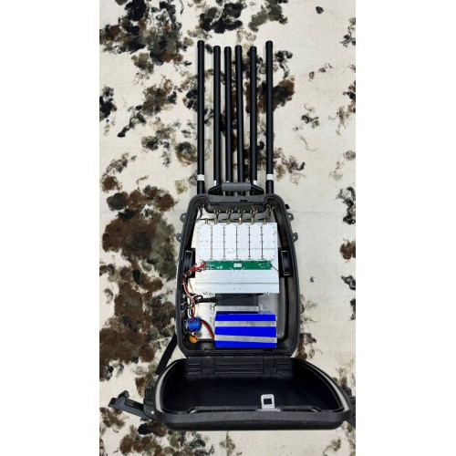 Рюкзак Гарпия CKJ-1704-Mobile подавитель дронов в Казани 6 каналов 300W