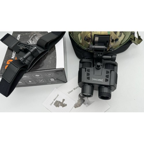 Прибор ночного видения NV-8000 v2.0 3D NIGHT VISION 4K VIDEO с адаптером на шлем в Казани