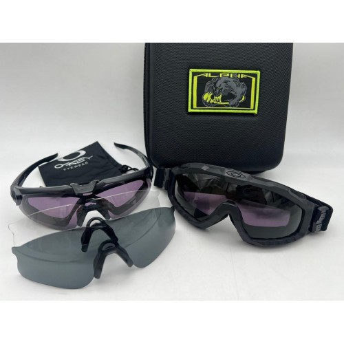 Тактические ударопрочные очки OAKLEY Alpha 2в1 в Казани