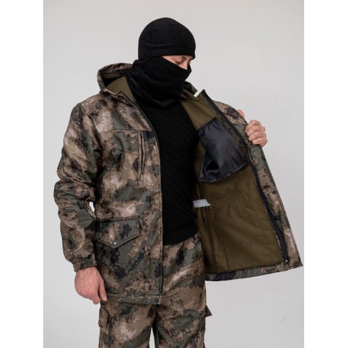 Костюм Горка-Demi (демисезонный) ткань Polarfleece рип-стоп (Softshell) в Казани