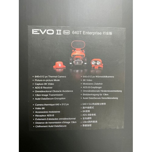 Квадрокоптер Autel Robotics EVO II Dual 640T (Thermal) Enterprise в самой максимальной топовой комплектации в Казани