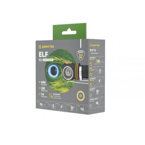 Мультифонарь Armytek ELF C1 Micro USB (теплый свет) в Казани