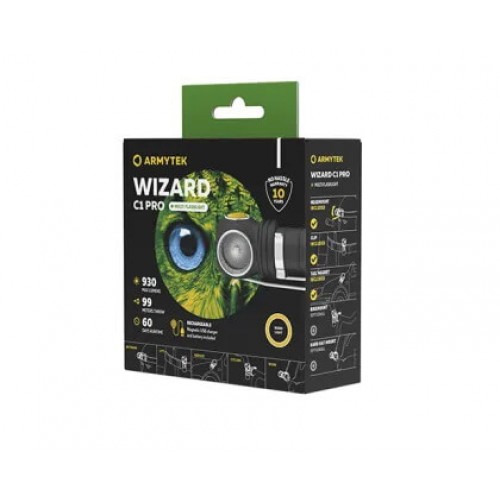 Мультифонарь Armytek Wizard C1 Pro Magnet USB (теплый свет) в Казани