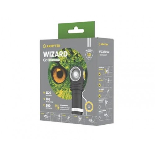 Мультифонарь Armytek Wizard C2 Magnet USB (теплый свет) в Казани