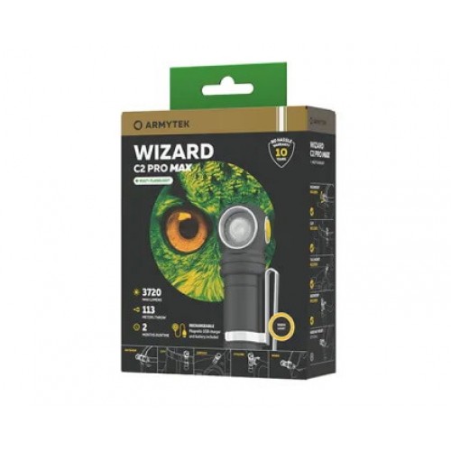 Мультифонарь Armytek Wizard C2 Pro Max Magnet USB (теплый свет) в Казани