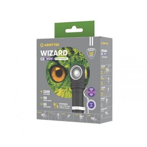 Мультифонарь Armytek Wizard C2 WUV Magnet USB в Казани