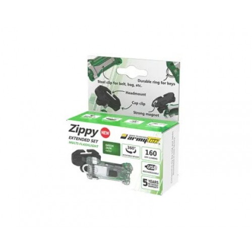 Наключный фонарь Armytek Zippy Extended Set (Green Jade) в Казани