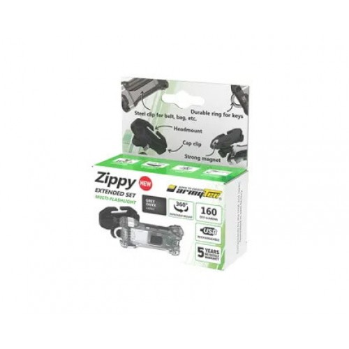 Наключный фонарь Armytek Zippy Extended Set (Grey Onyx) в Казани