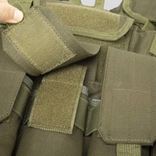 Тактический разгрузочный жилет «5 / пять карманов» с подсумками Tactical Molle Plate Carrier для съемных бронепластин в Казани